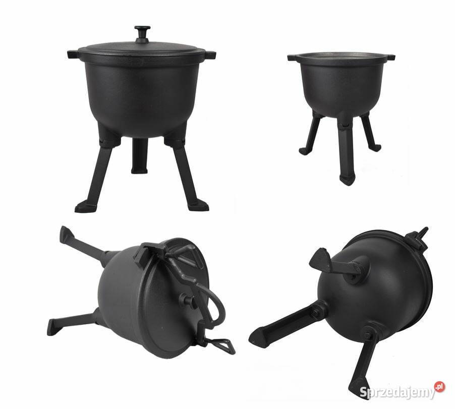 Kociołek 16L żeliwny i emalia Szczecin