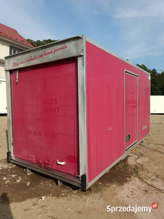 Kontener samochodowy magazyn Kontener Izoterma sprzedam