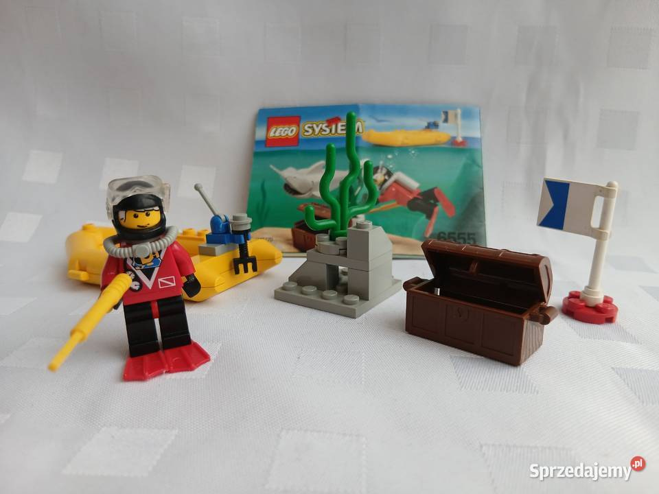 6555 LEGO Zestaw Kompletny Instrukcja Nurek