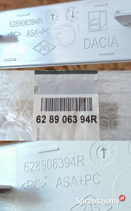 DACIA SANDERO III LIFT 23 ZNACZEK LOGO EMBLEMAT osobowe wielkopolskie Pleszew
