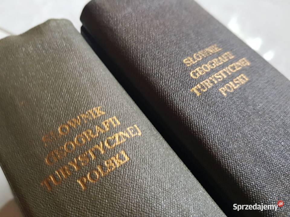 słownik geografii turystycznej 1959 karpaty Kielce