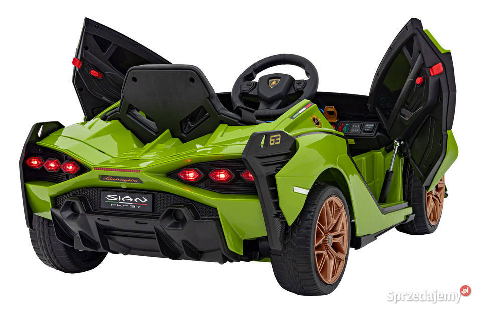 Lamborghini SIAN Zielony Auto na Akumulator 12V Łopuszno