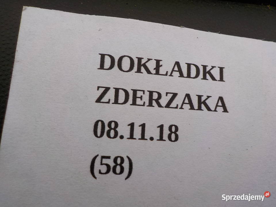 DOKŁADKA ZDERZAKA VOLKSWAGEN TOURAN TYŁ