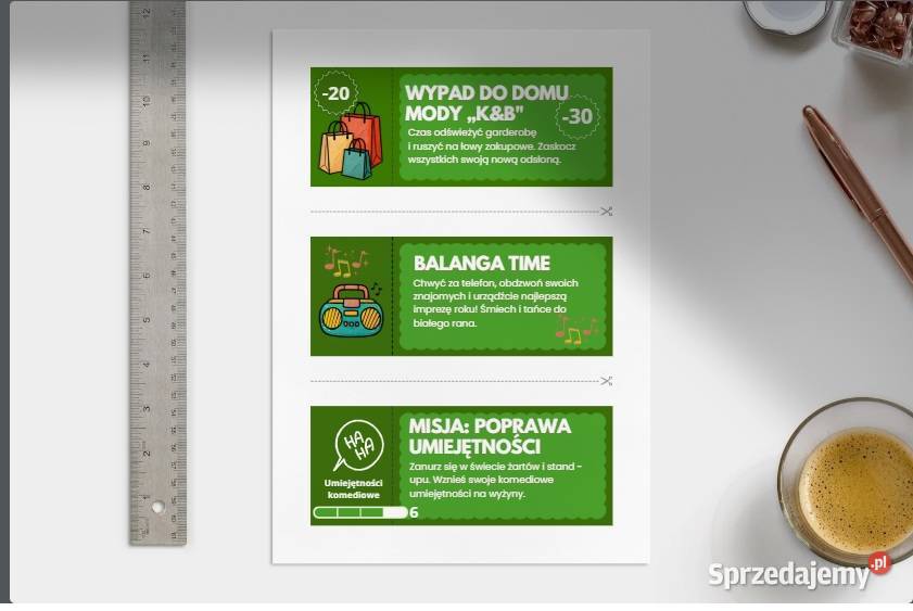 Kupony inspirowane The sims Kalisz