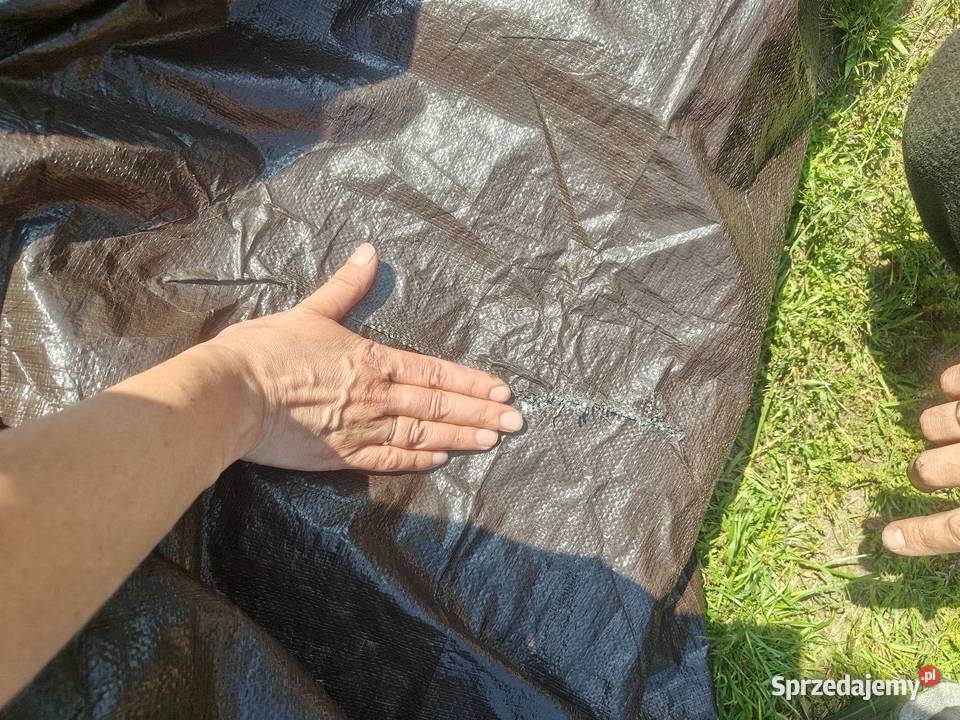 Plandeka gruba 10x15 używana Szczaki sprzedam