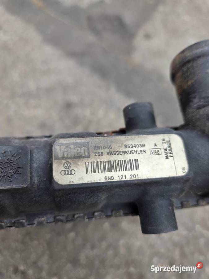 Chłodnica wody Volkswagen Lupo 10 benzyna