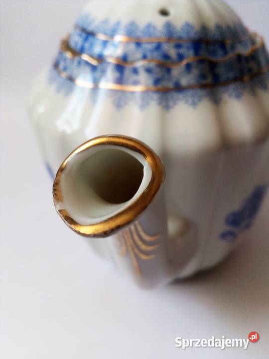 imbryk dzbanek porcelana China Blau Tuppack Częstochowa