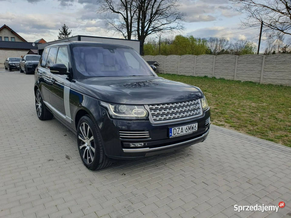 Land Rover Range Rover 44d V8 Autobiography Full 340KM opolskie Strobice sprzedam