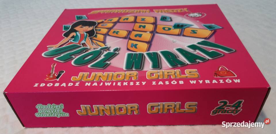 Gra edukacyjna ułóż wyrazy Junior Girls FAN Czeladź