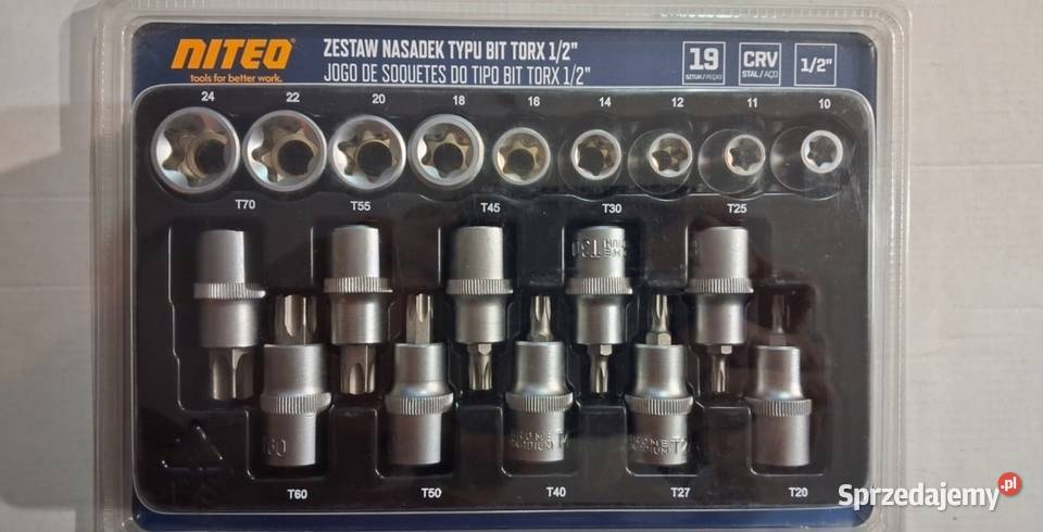 Zestaw nasadek kluczy wpustowych TORX 12 19 Kędzierzyn-Koźle
