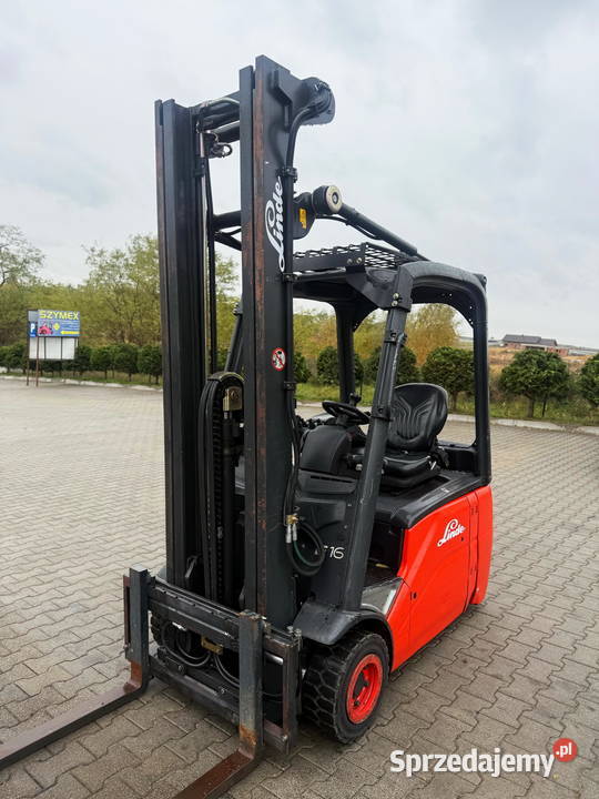 wózek widłowy elektryczny LINDE E16 Triplex 56m Działoszyn