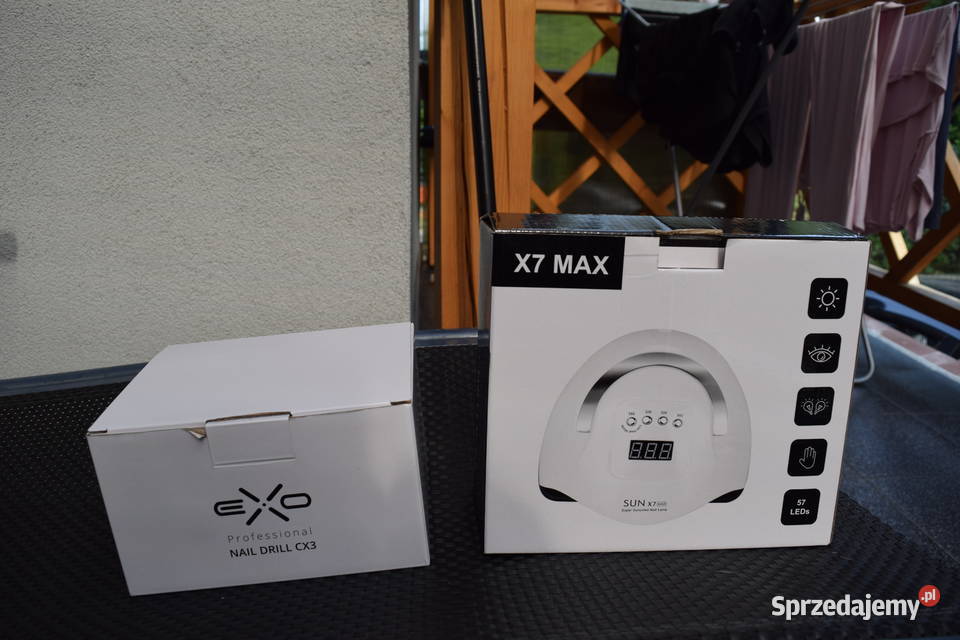 Frezarka do Paznokci EXO EKO CX3Lampa SUN Olsztyn sprzedam