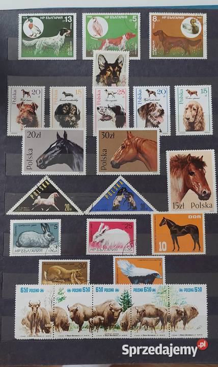 Znaczki pocztowe lata 8090