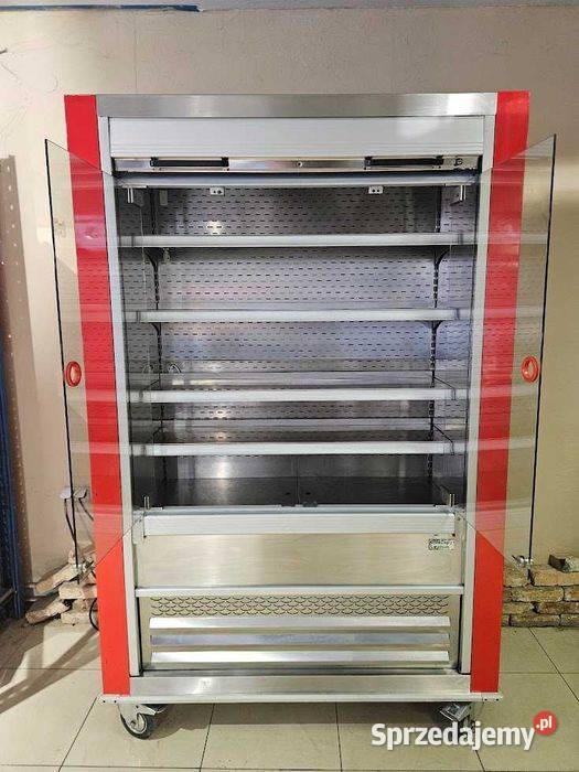 Profesjonalny regał chłodzący NordCap zamykany 4 Góra