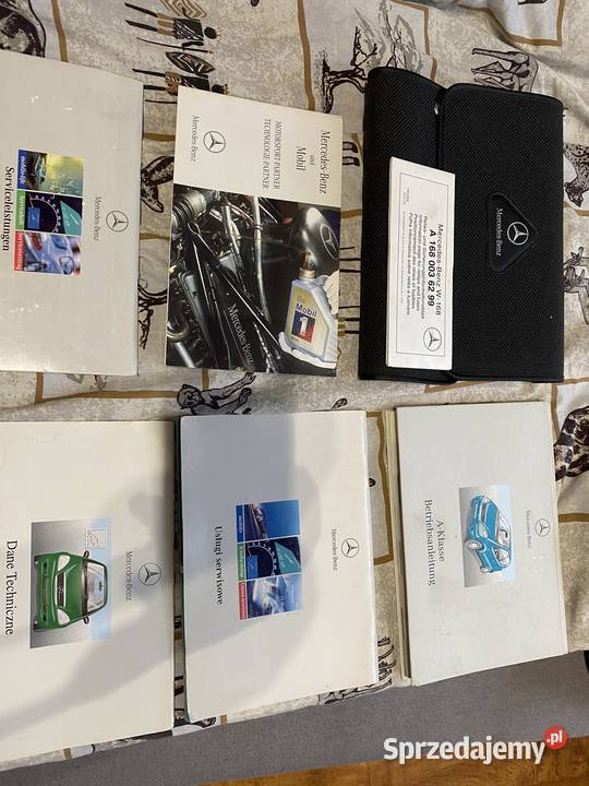 Instrukcja obsługi mercedes a klasa w168 Gdańsk