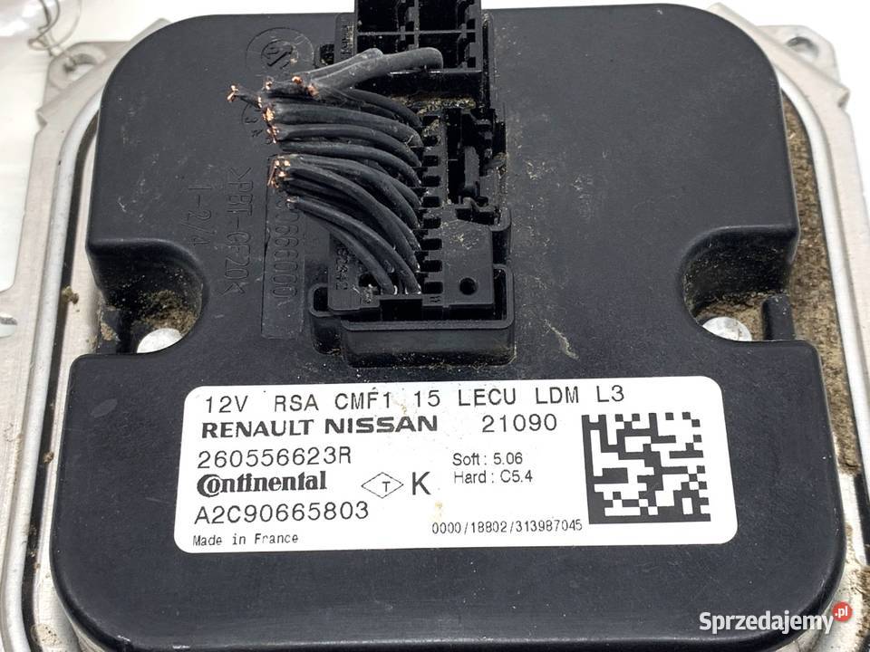 PRZETWORNICA XENON RENAULT CAPTUR II 260556623R osobowe