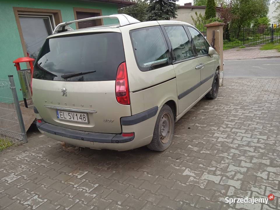 peugeot 807 20 hdi uszkodzony silnik 2004 Łódź