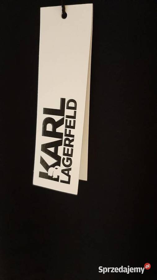 Tshirt Koszulka Męska KARL LAGERFELD M Czarna