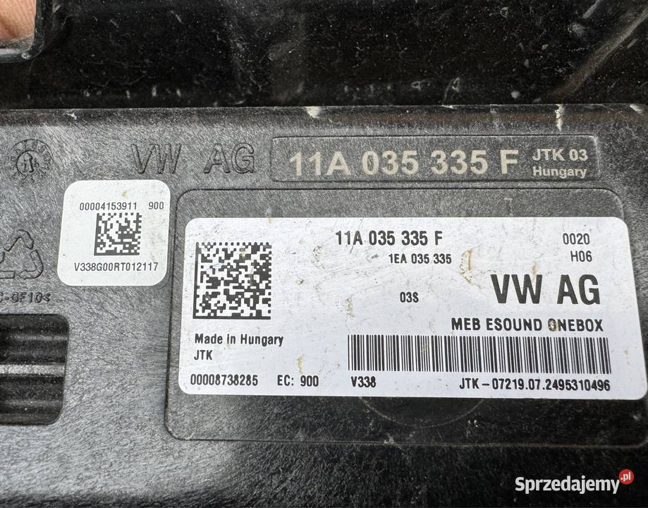 Wspornik uchwyt generator głośnik silnika id4