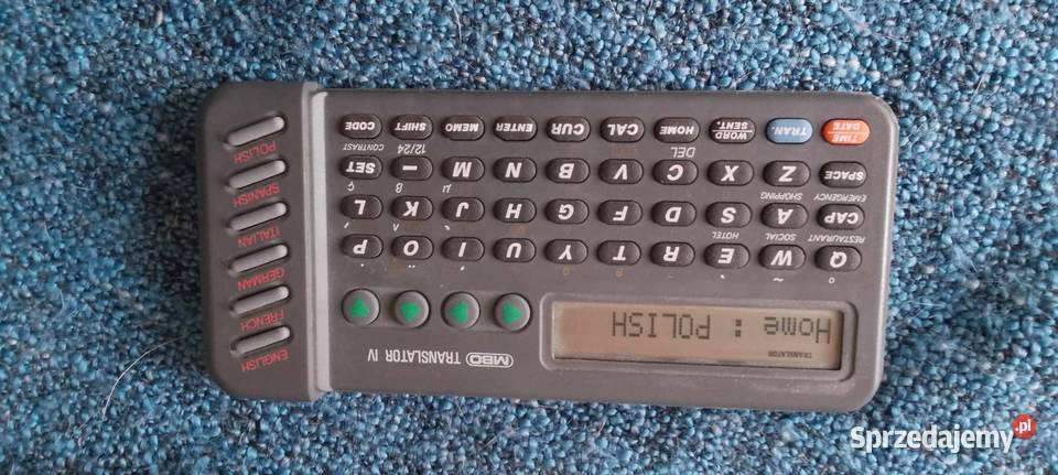 elektroniczny Vintage Retro tłumacz MBO Pozostałe Legnica