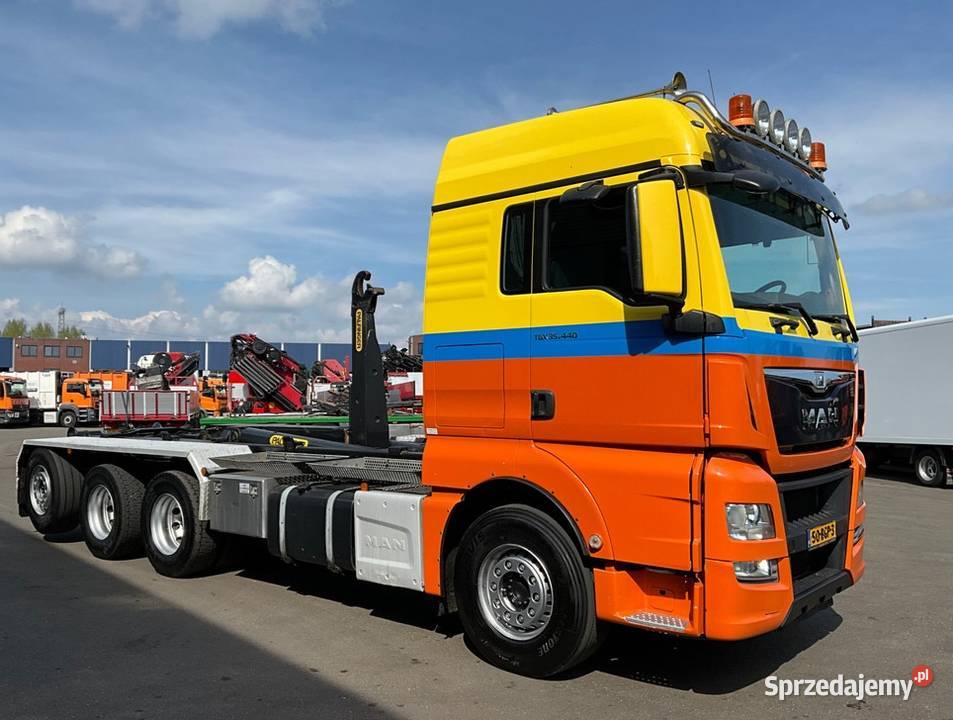 Man TGS 4 osiowy hakowiec automatyczna Warszawa