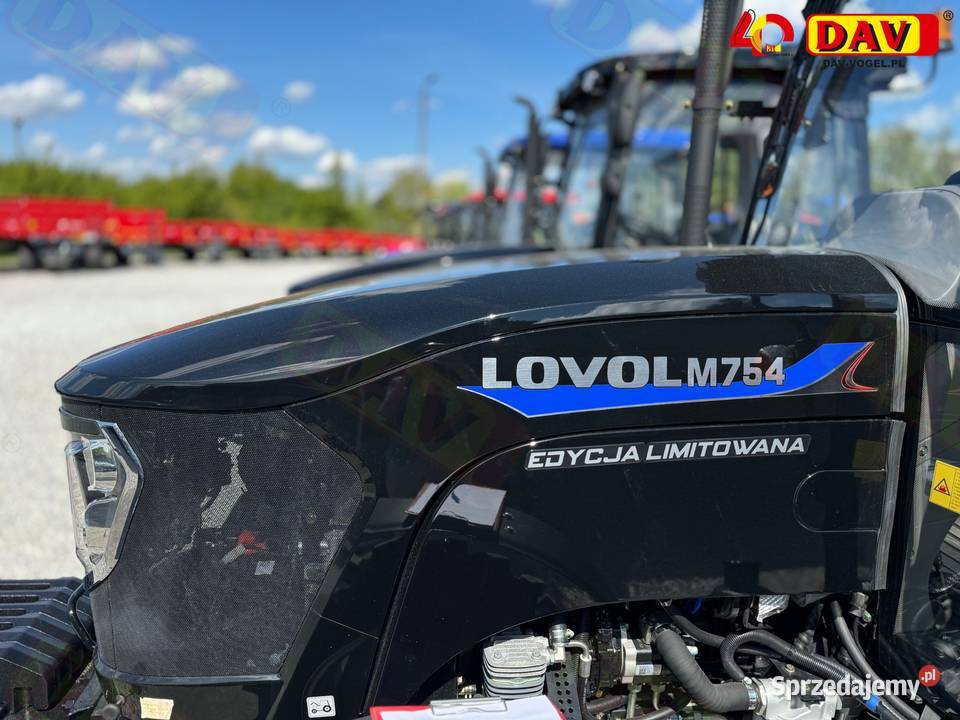 Ciągnik rolniczy 7585 LOVOL M754 Premium czarny Opole