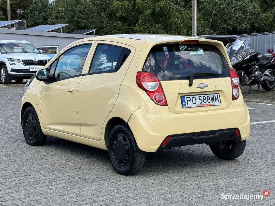 Chevrolet Spark LPGKlimatyzacja II M300 2010 Rok produkcji 2013 wielkopolskie Suchy Las