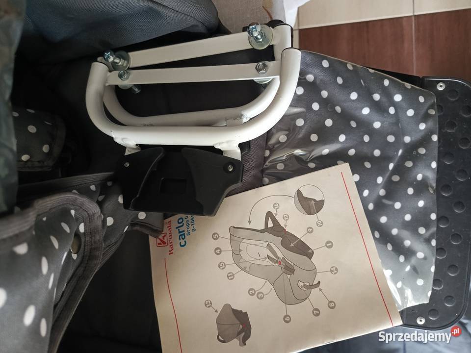 Wózek dziecięcy 3w1 retro miękki koła powietrze Jasło