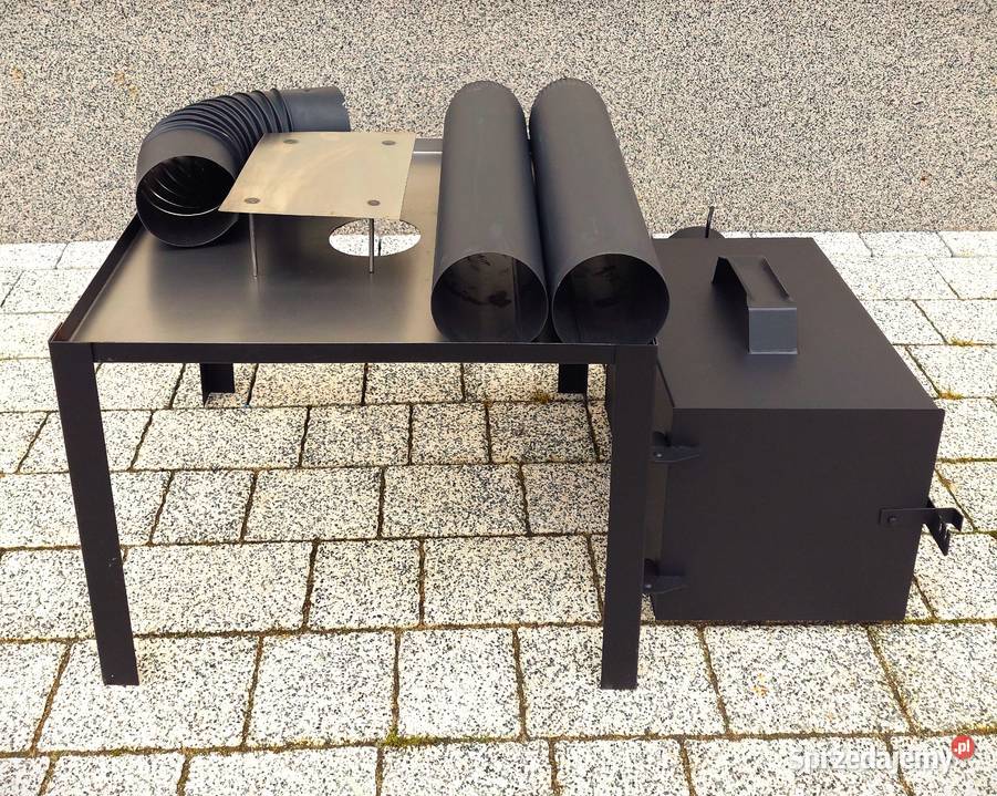 Wędzarka ogrodowa wędzarnia drewniana wędzok