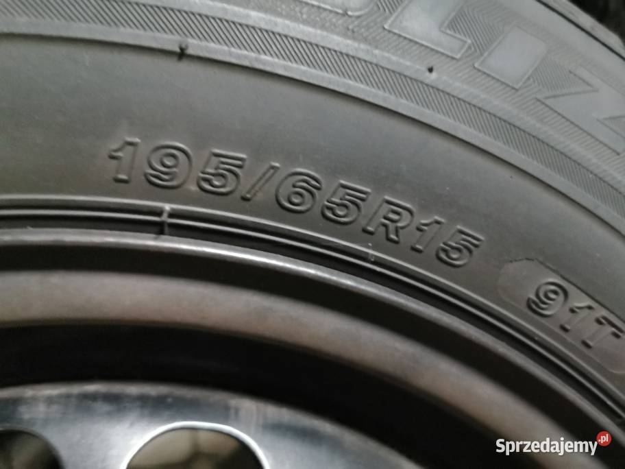 15 org koła felgi stalowe i zimówki Bridgestone sprzedam