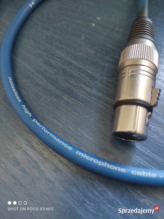 Kabel mikrofonowy XLR 2m Made in Italy Pozostałe Piaseczno