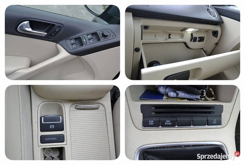 Volkswagen Tiguan 20TDi 140 4x4 2008r czujnik zmierzchu Czeladź sprzedam