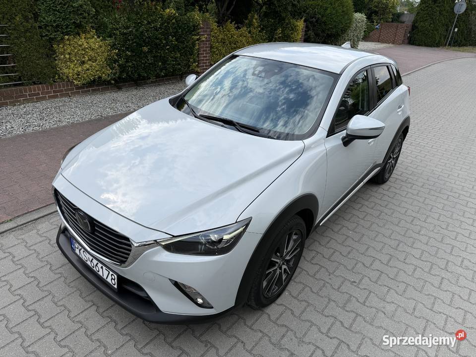 Mazda CX3 15D 2016r KAMERA NAVI XENON NISKI gniazdo AUX Leszno