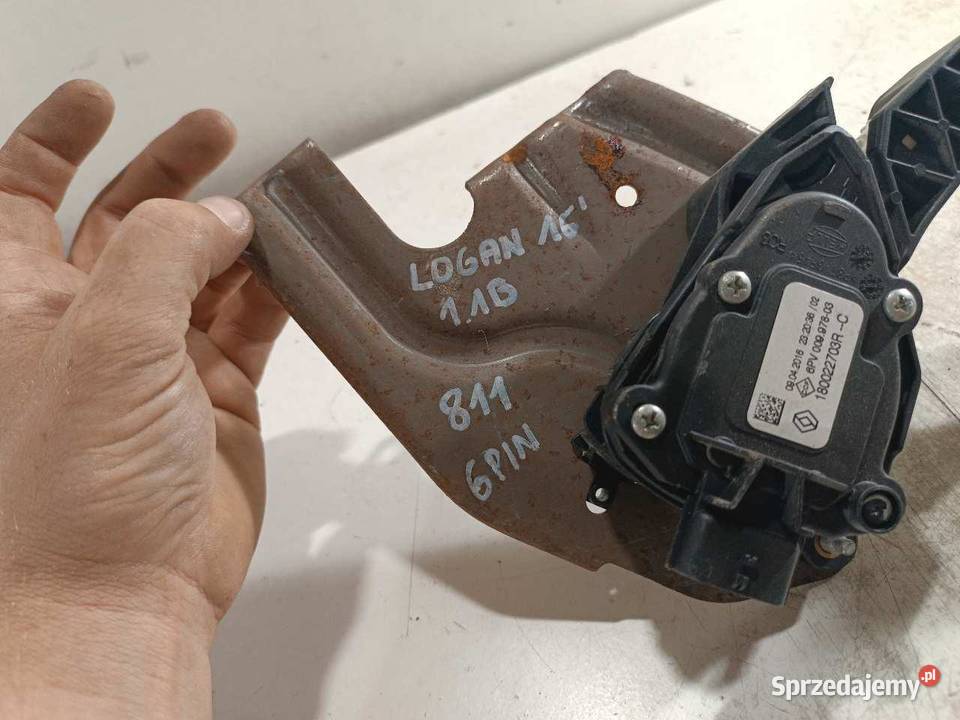 PEDAŁ GAZU POTENCJOMETR DACIA SANDERO II 09 TCE