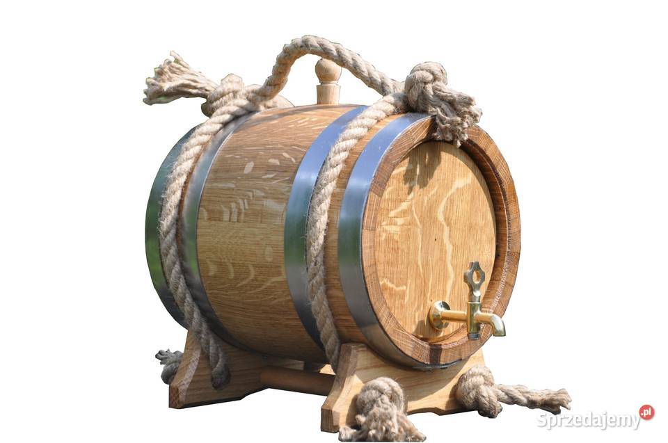 Piękne Beczki Dębowe Drewniane na alkohole z Wrocław
