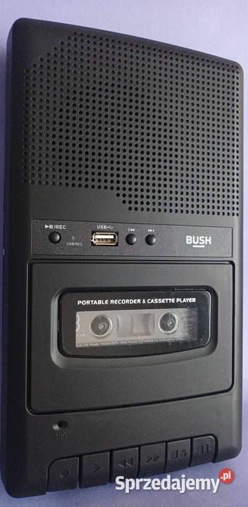 Magnetofon kasetowy z nagrywaniem / USB - Bush CRS 132