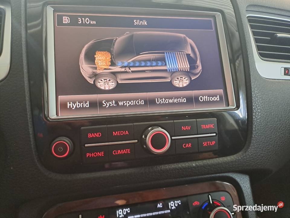VW Touareg 30 HYBRYDA Jedwabno sprzedam