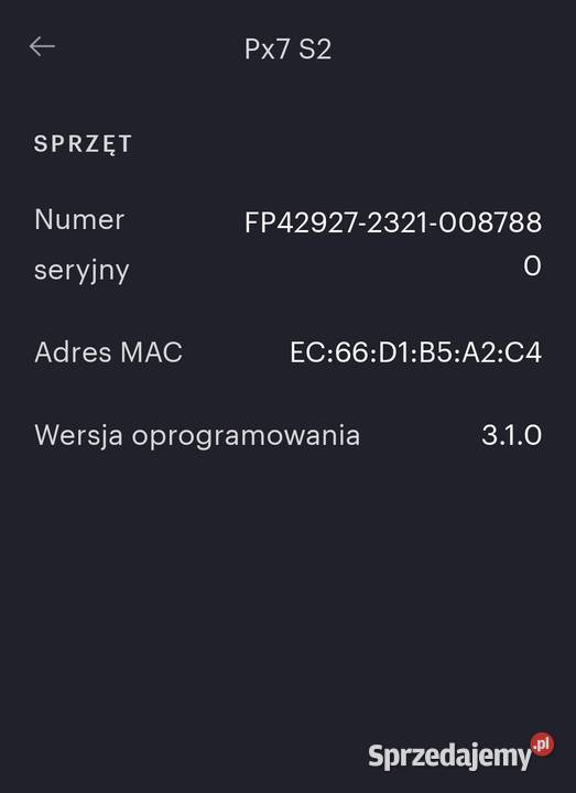 Słuchawki bezprzewodowe Bowers Wilkins Px7 S2 Pszczyna