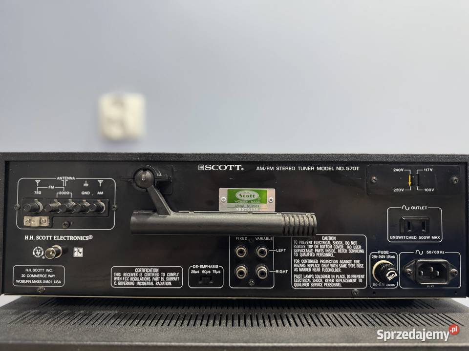 SCOTT 440A and SCOTT 570T Łapy