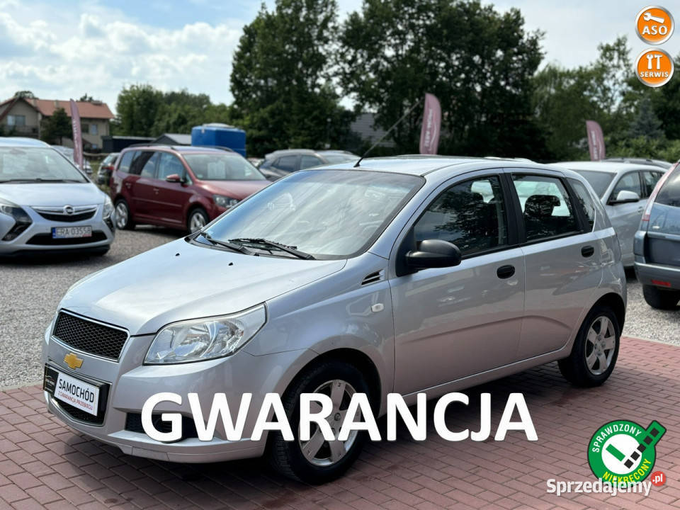Chevrolet Aveo Gwarancja T200T250 20022011 85KM Sade Budy