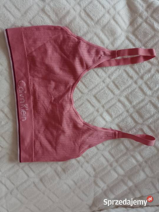 40L Calvin Klein Różowy top fitness biustonosz Kraków