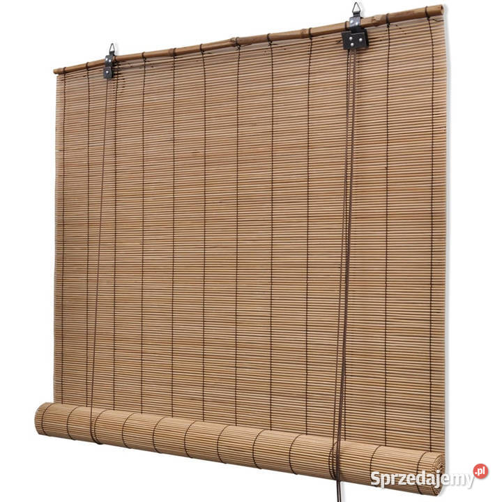 Roleta bambusowa 100 x 220 brązowa WM245814 Warszawa