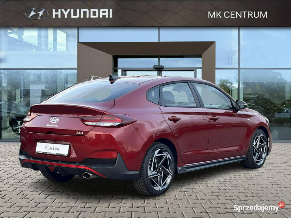 Hyundai i30 15 TGDI 7DCT 140 Nline Luxury czujnik parkowania Piotrków Trybunalski