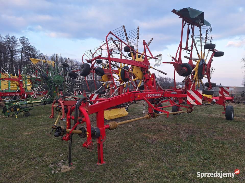 Zgrabiarka dwukaruzelowa Pottinger Krone Stan do sprzedam