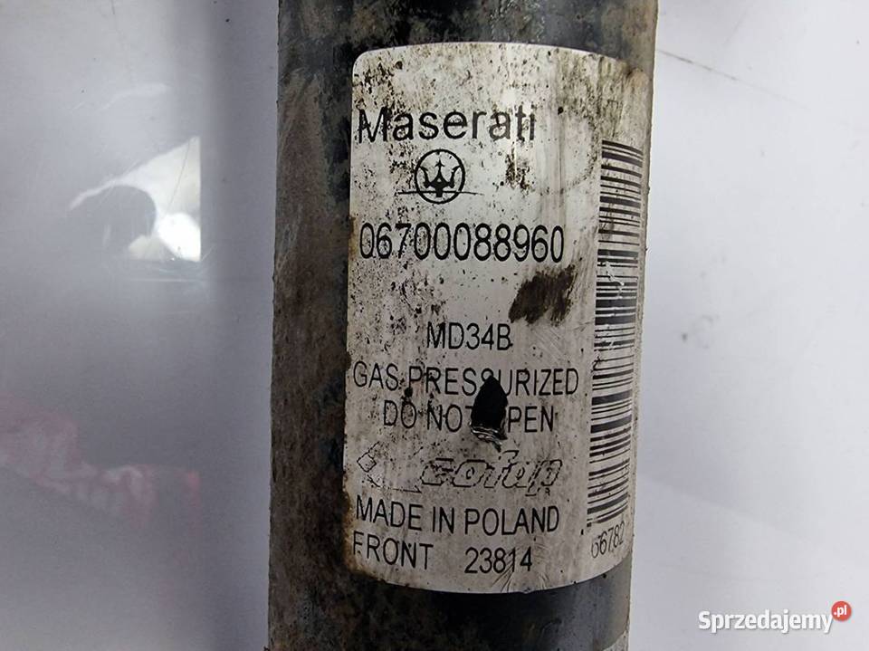 AMORTYZATOR PRAWY PRZÓD MASERATI GHIBLI Lipno