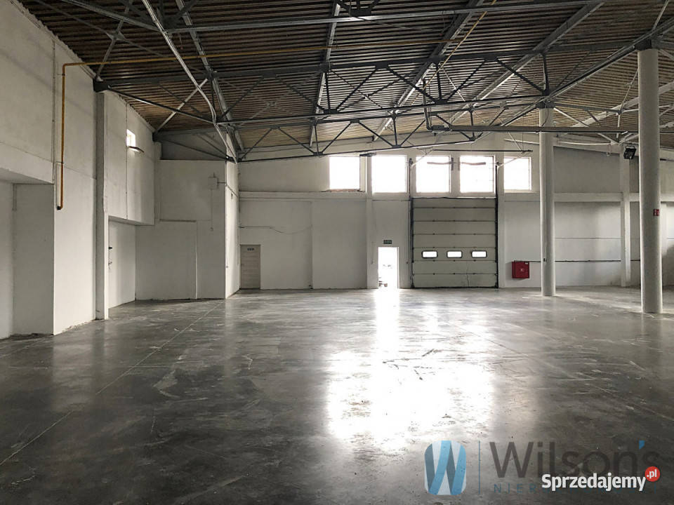 wynajmu lokalu 1570m2 Wiązowna