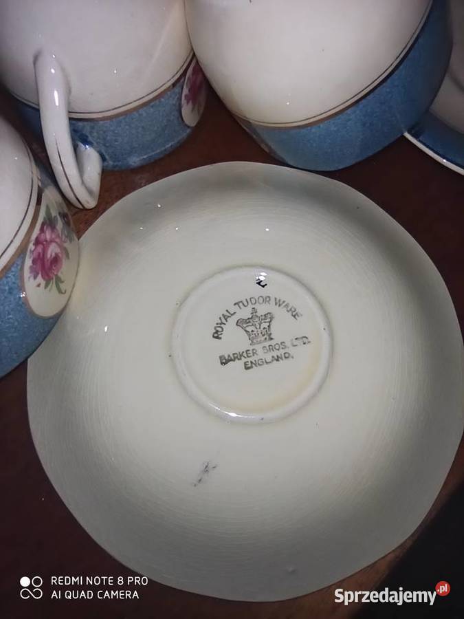 Dzbanuszek 4 filiżank i miseczka BARKER BROS LTD Gdańsk