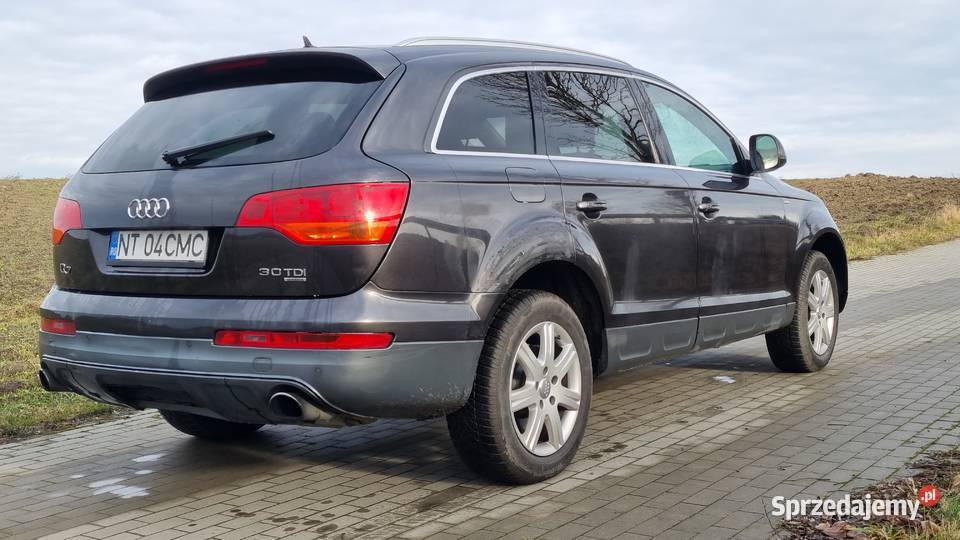 Audi Q7 30 TDI sprawne jeżdżące ogrzewanie postojowe Człuchów sprzedam
