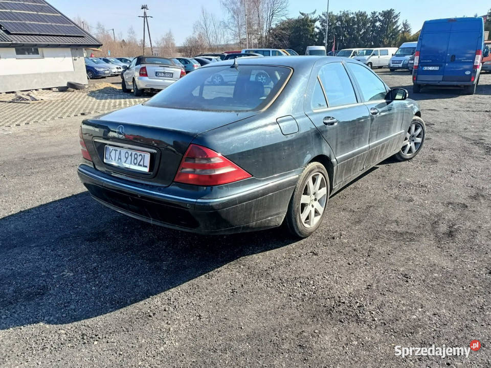 Mercedes S 400 Mercedes S klasa 40CDI 250 02r małopolskie