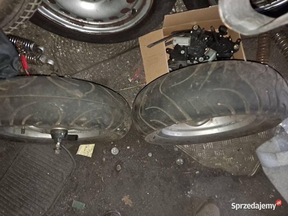 Komplet kół przód i tył kymco grand dink Motocykle na części śląskie Rybnik